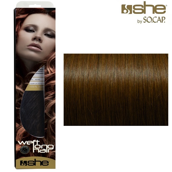 SHE by SO.CAP τρέσα 100% φυσική τρίχα Remy Ν°17