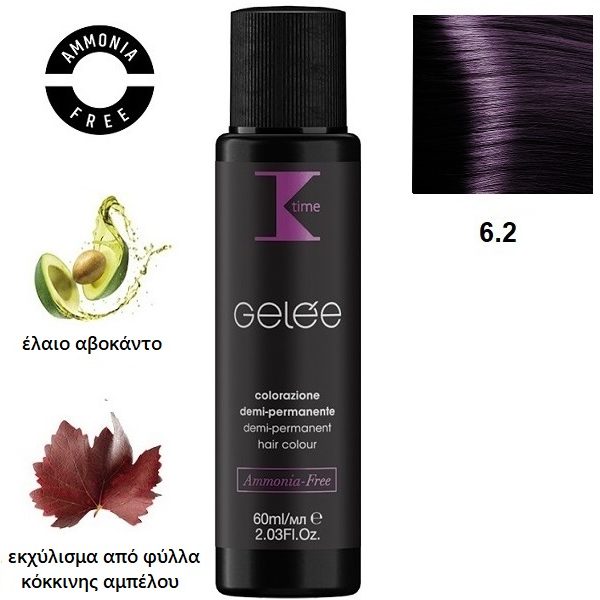Κ-TIME Gelée Dual Color  6.2 Ξανθό Σκούρο Ιριζέ