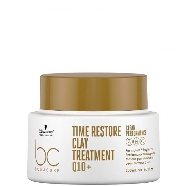 Schwarzkopf Bonacure Time Restore Clay Treatment 200ml