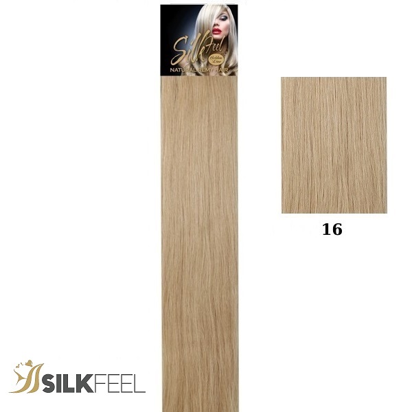 Silkfeel Gold Line Τρέσα 100% φυσική τρίχα Remy Ν°16
