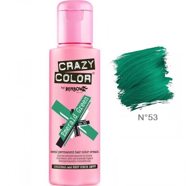 Renbow Crazy Color Ν°53 - Emerald Green 100ml