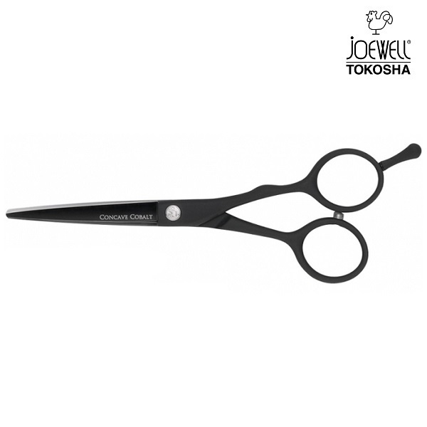 Joewell Scissors BR-575F Colbat Black Rubber  5.75''