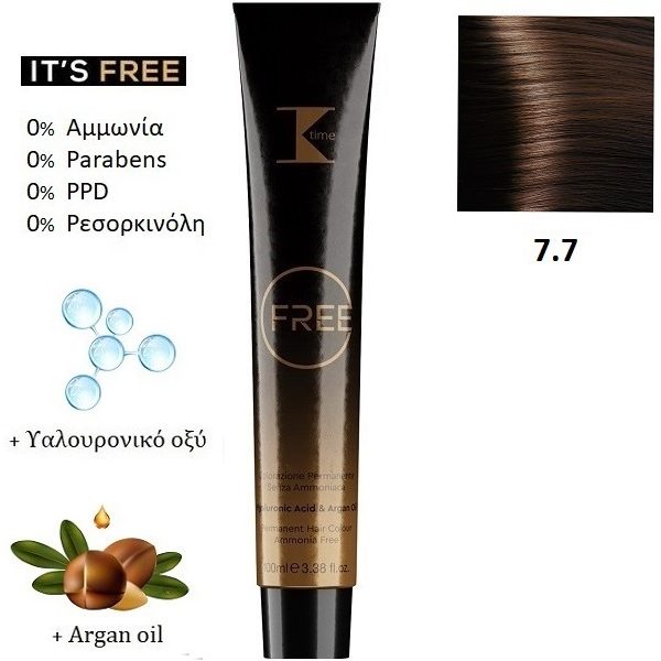 Κ-TIME Free 7.7  Ξανθό Μαρόν