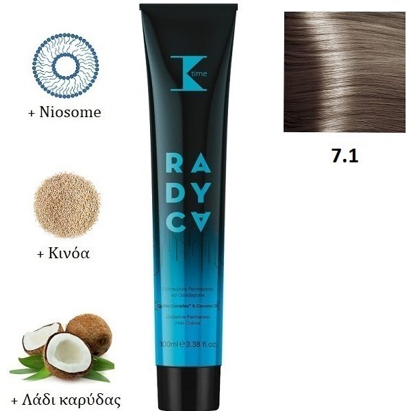 Κ-TIME Radyca 7.1  Ξανθό Σαντρέ