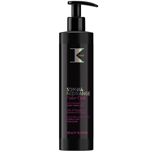 K-Time Somnia | No-Orange Mask 500ml (εξουδετερώνει τους χάλκινους, κόκκινους τόνους)