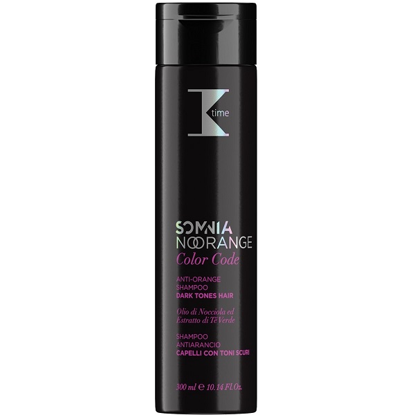 K-Time Somnia | No-Orange Shampoo 300ml (εξουδετερώνει τους χάλκινους, κόκκινους τόνους)