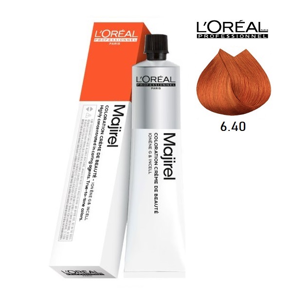 L'Oréal Majirel  6.40  Ξανθό Σκούρο Χάλκινο Έντονο