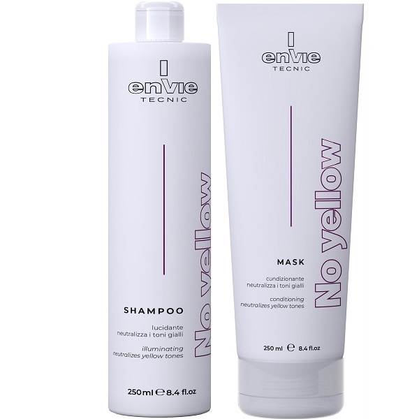 Envie Silver 250ml EN025 Σετ Θεραπείας για λευκά, γκρι ή ξανθά μαλλιά